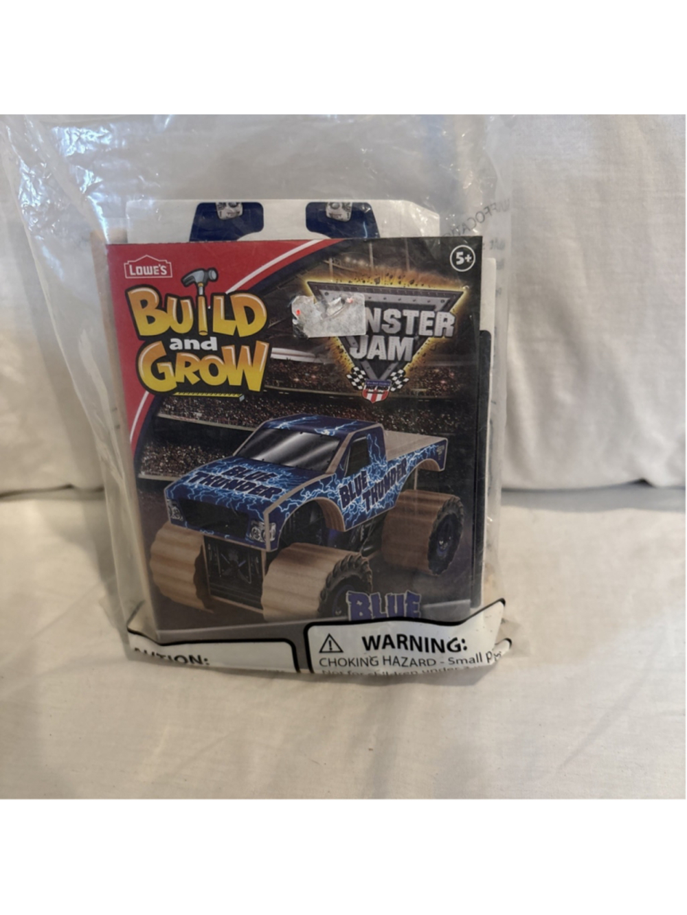 Build & Grow Vintage Wooden monster Truck Kit Learning Fine Motor Skills 1159